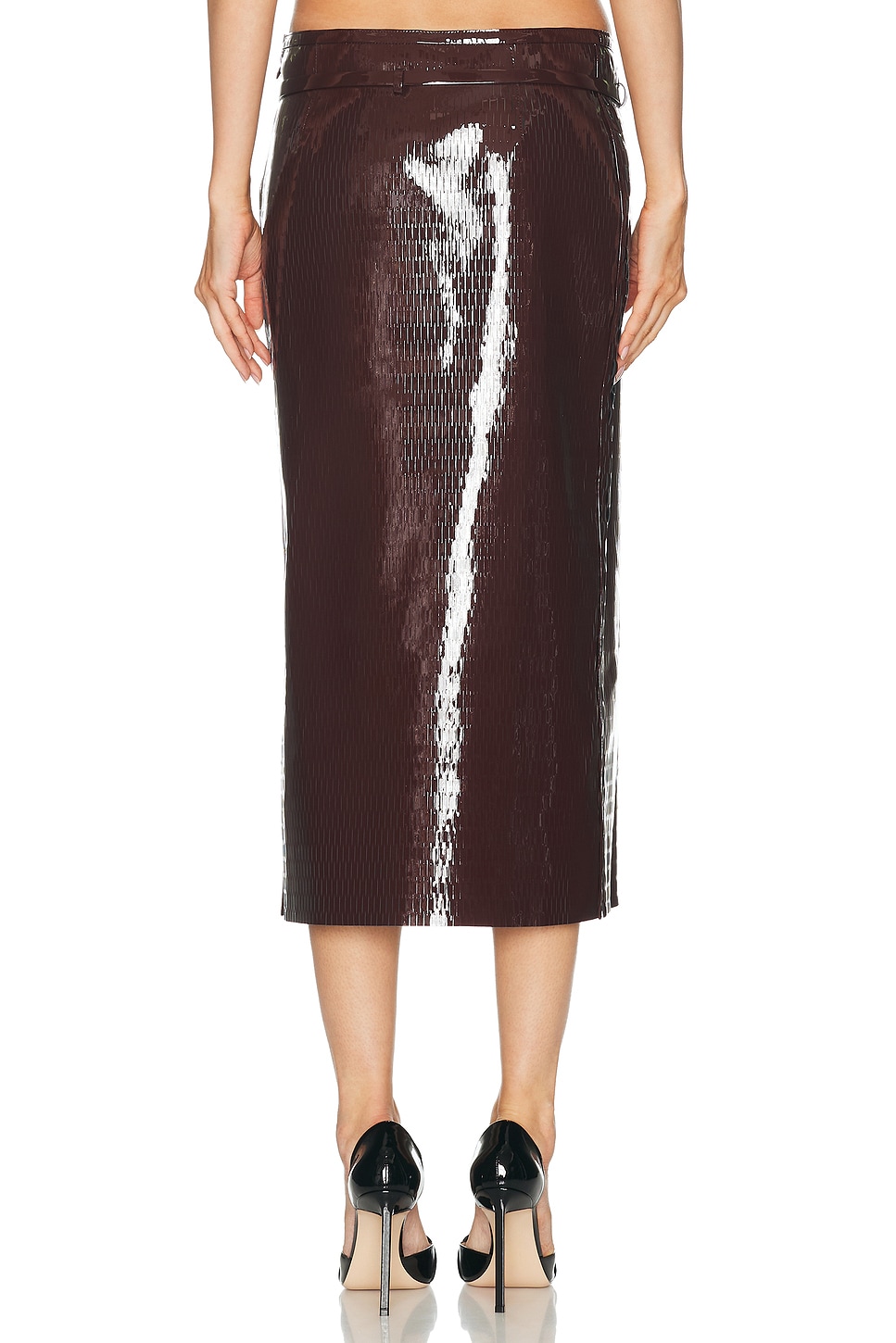 TOM FORD Nappa Pencil Skirt | Thumbnail 4