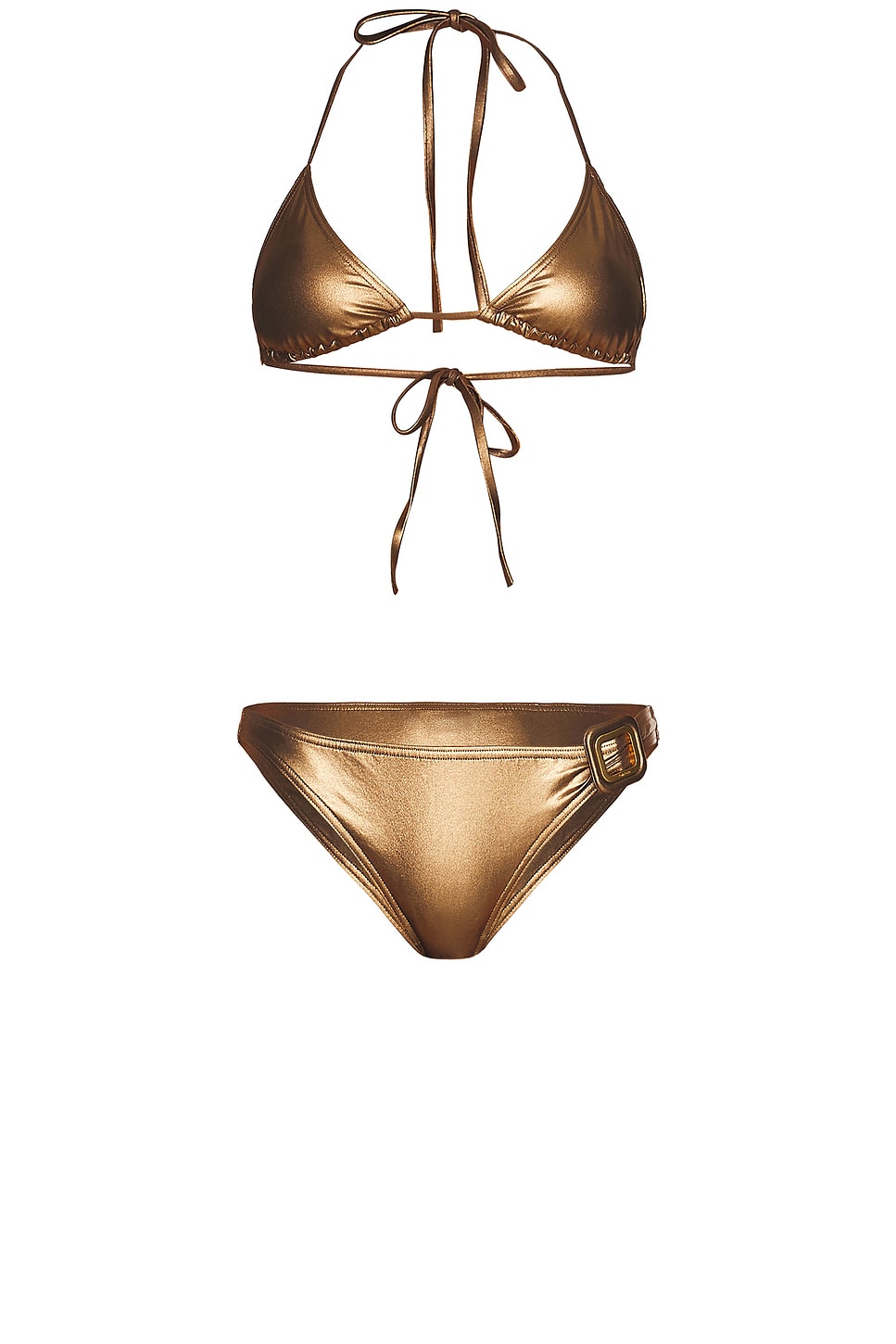 Laminated Bikini Set