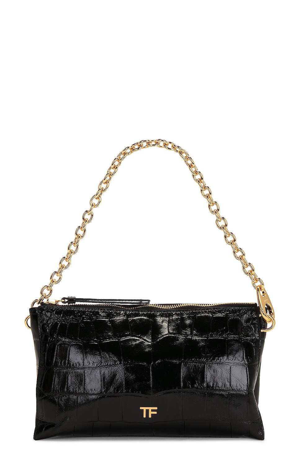 TOM FORD Croc Stamped Carine Clutch
