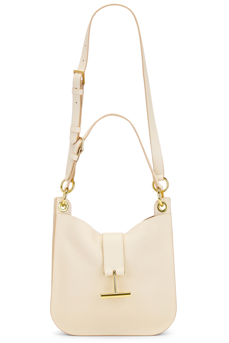 Tara Small Crossbody in Cream