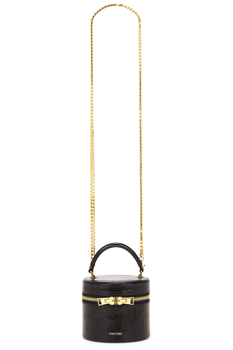 Audrey Mini Vanity Bag in Black