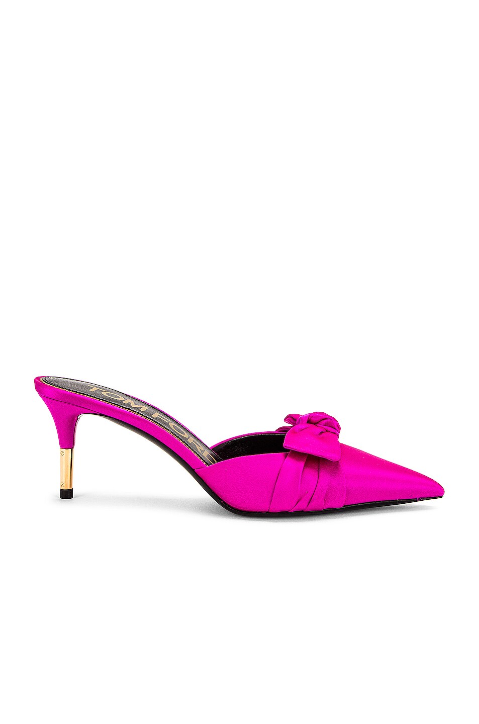 Image 1 of TOM FORD Bow Mule 65 in Hot Pink