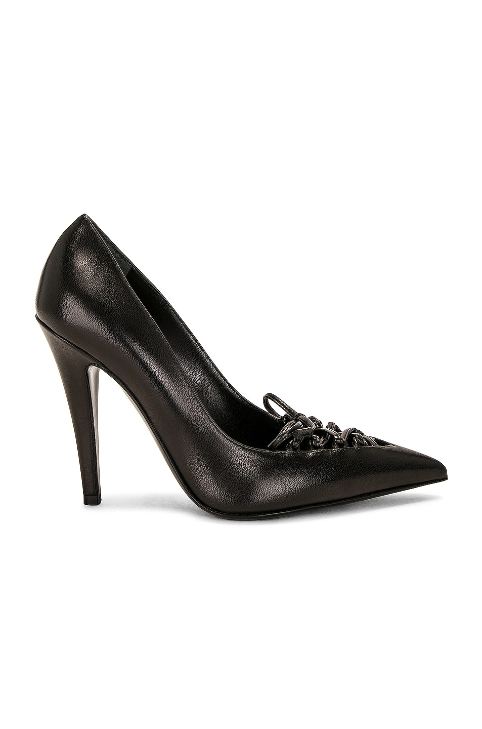 Image 1 of TOM FORD Leather Lux Corset 105 Pump in Black