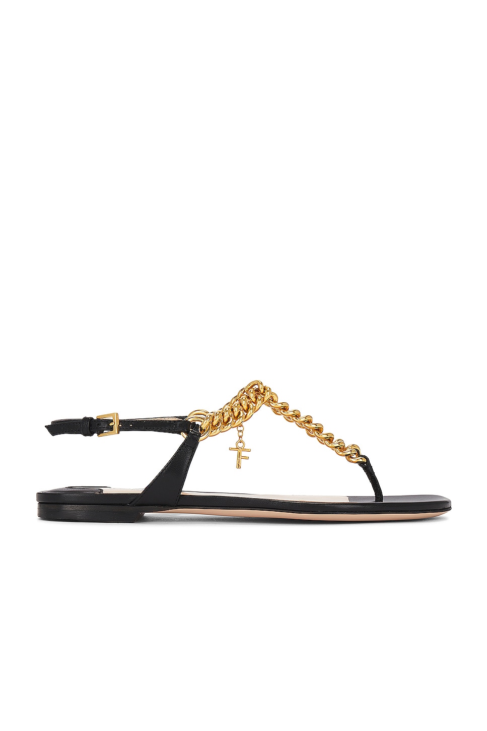 Image 1 of TOM FORD Zenith Thong Sandal in Black