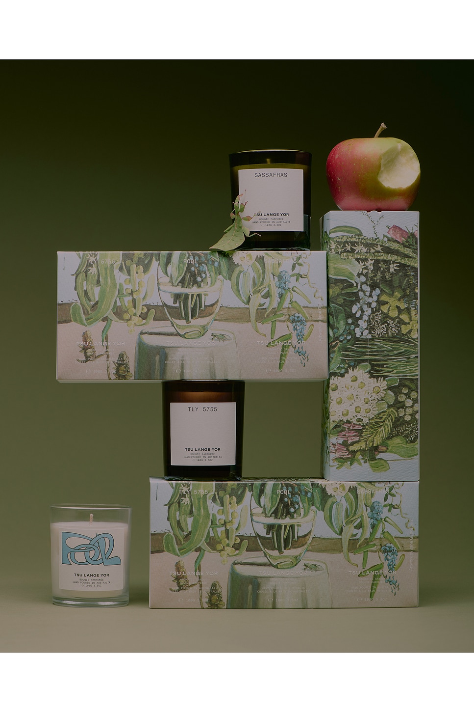 Tsu Lange Yor Candle Art Set In N,a