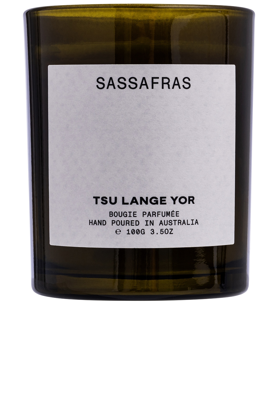 Tsu Lange Yor Sassafras Small Candle 100g In N,a