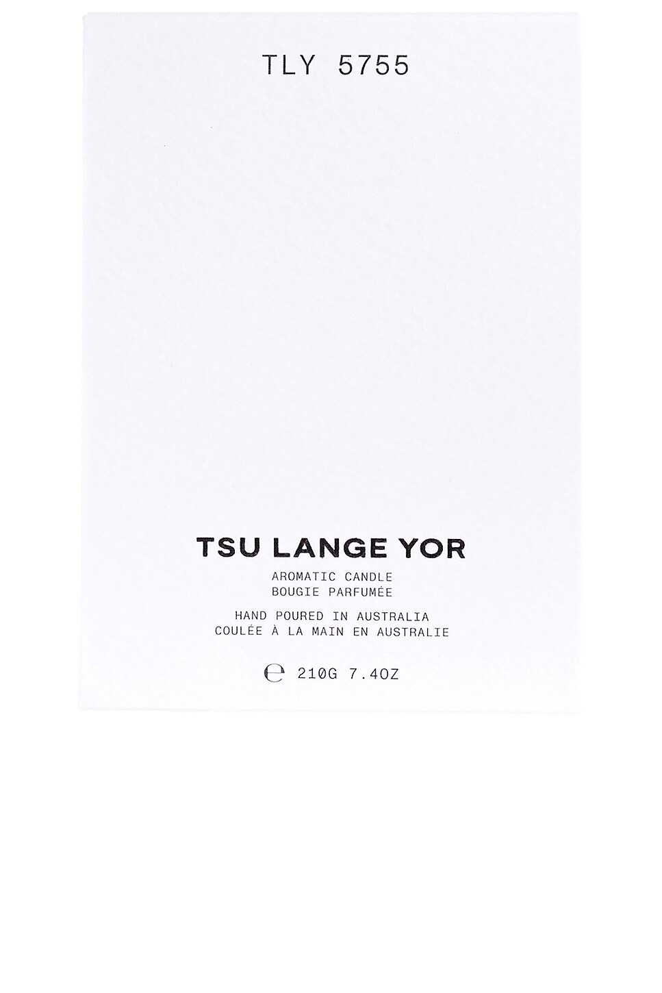 Tsu Lange Yor Tly 5755 Candle 210g In N,a