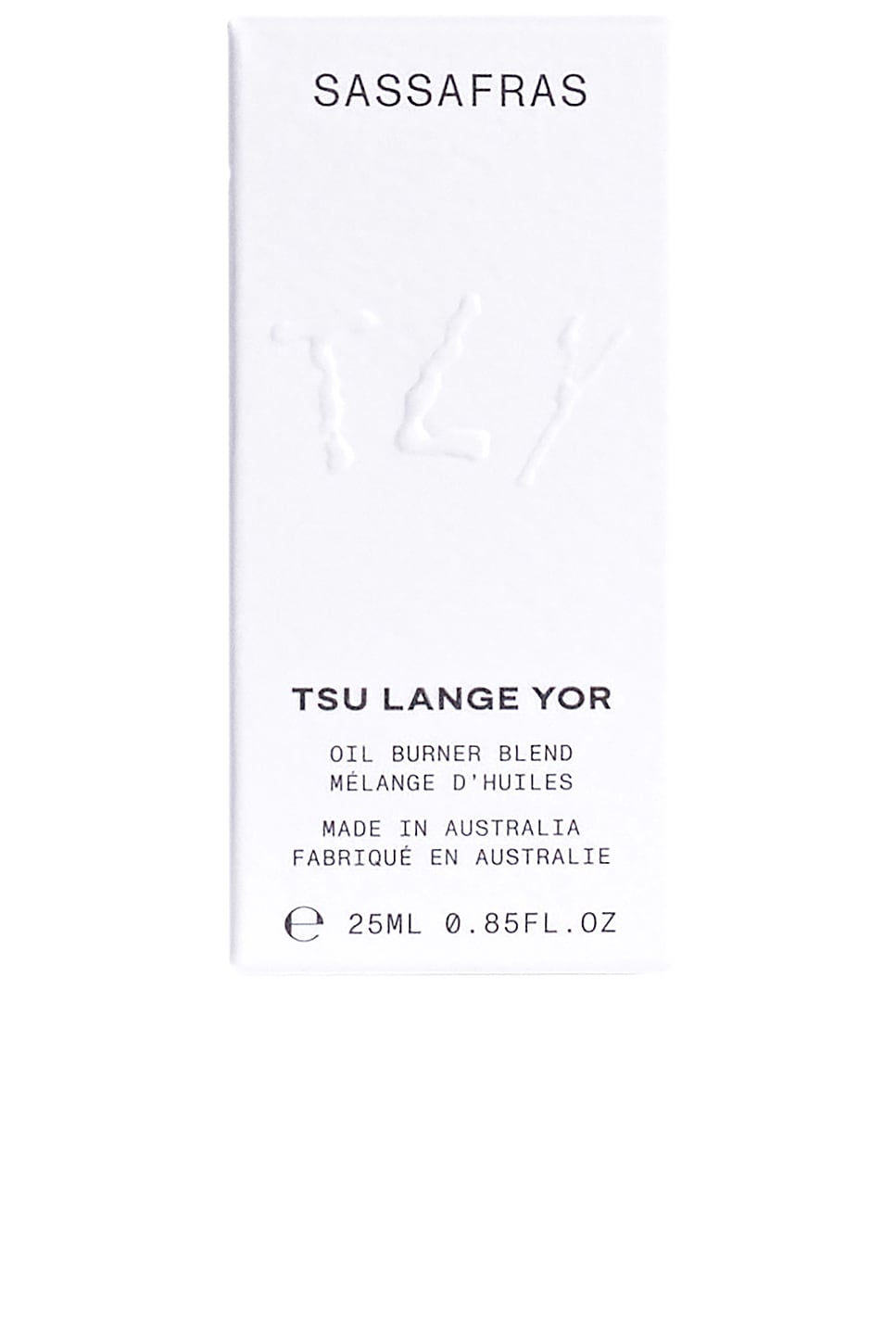 Tsu Lange Yor Sassafras Burner Blend 25ml In N,a