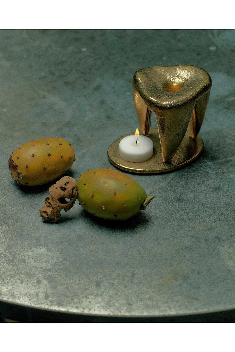 Tsu Lange Yor Oil Burner In Brass