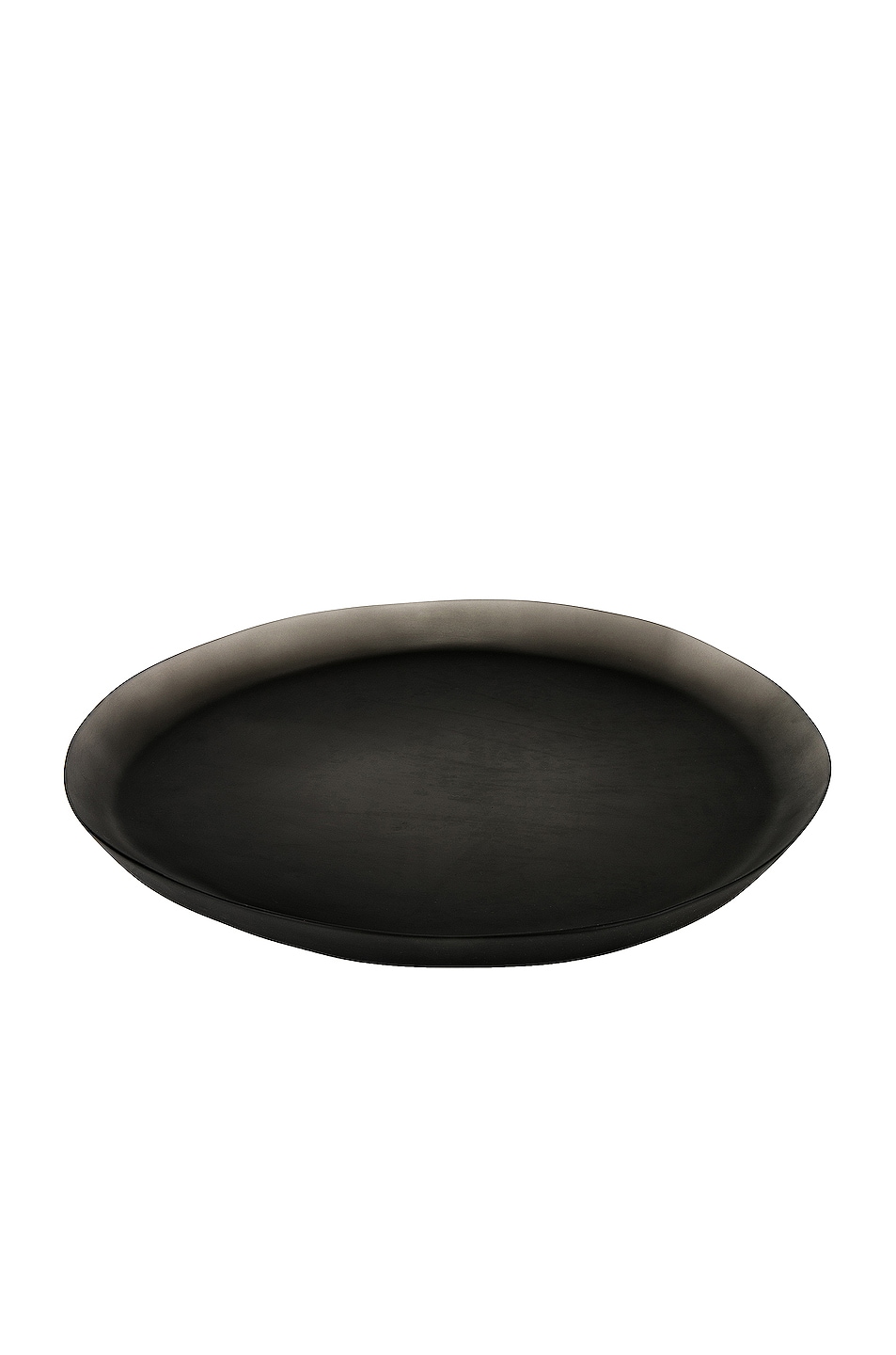 Image 1 of Tina Frey Designs Large Round Sculpted Tray in Grey