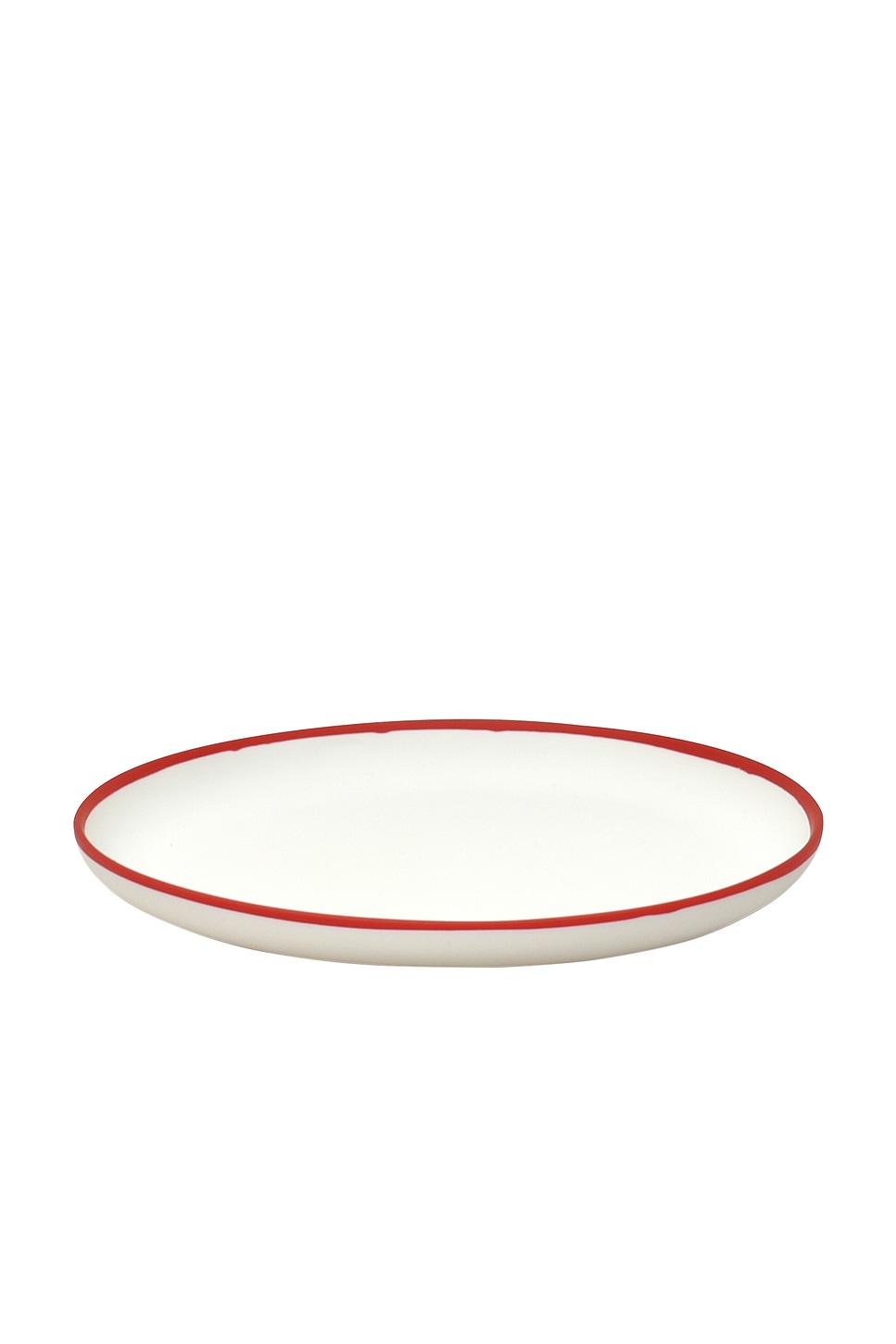 Image 1 of Tina Frey Designs Medium Platter in Red Rim