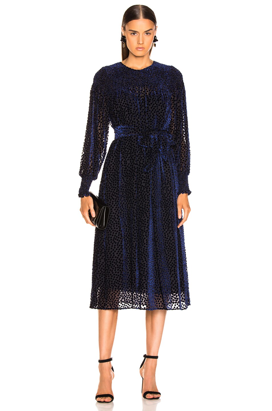 Image 1 of The Great Merry Dress in Navy
