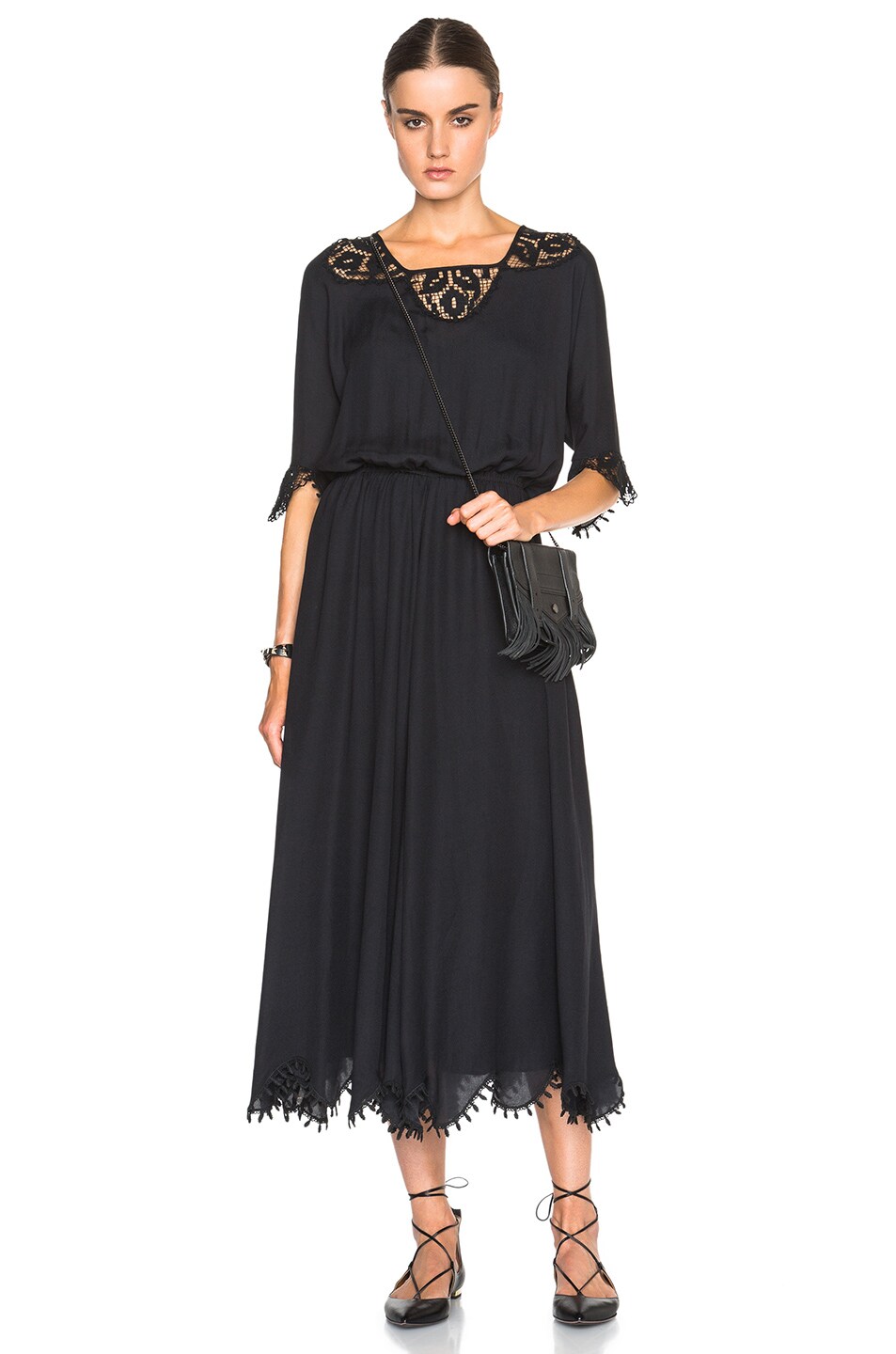 Image 1 of The Great Victorian Dress in Black