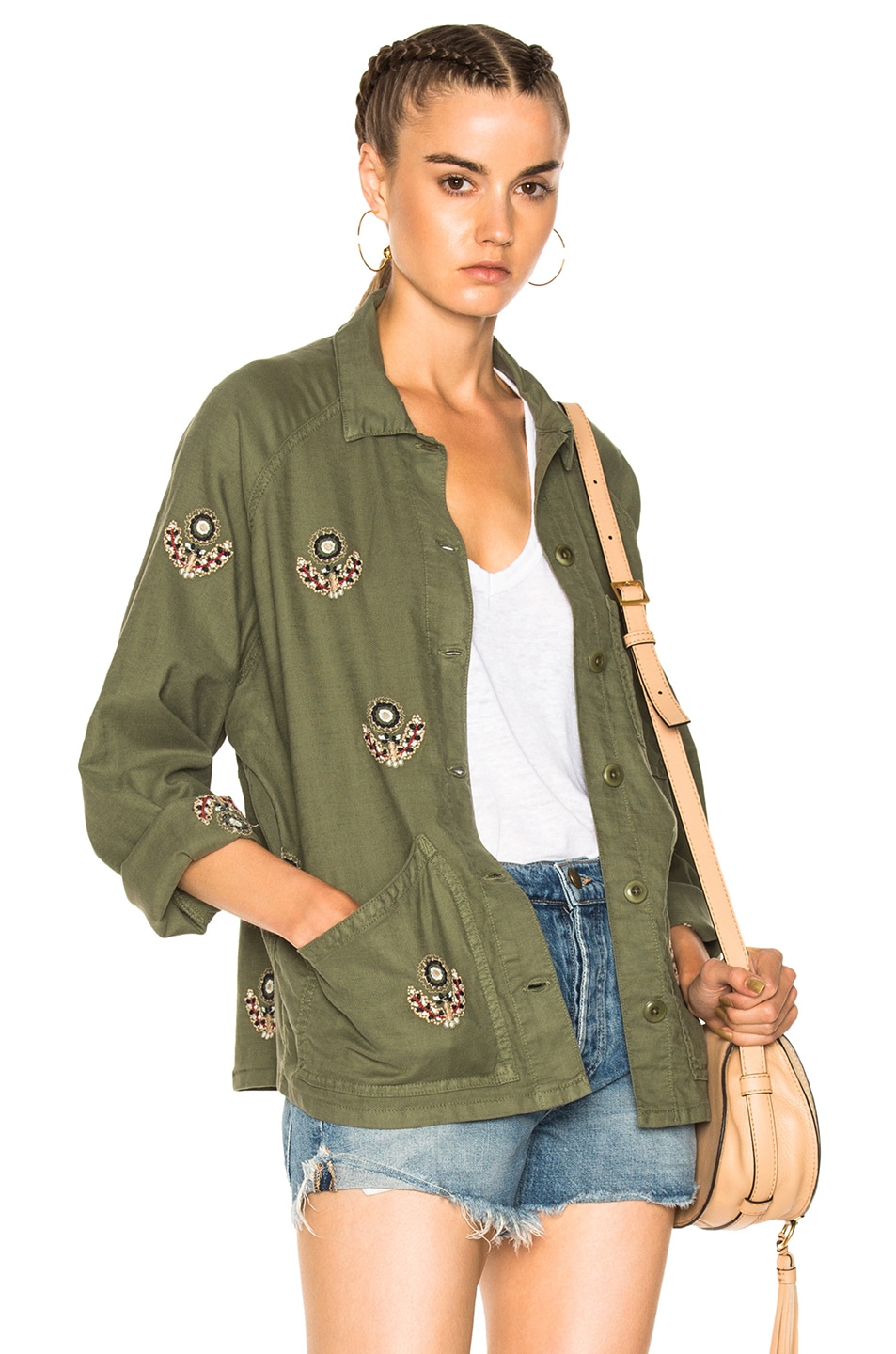 Image 1 of The Great Field Jacket in Willow Green
