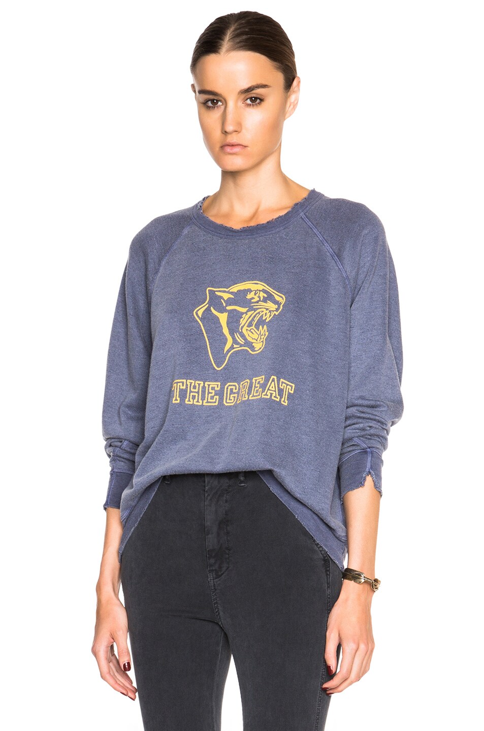 Image 1 of The Great Panther Sweatshirt in Crown Blue