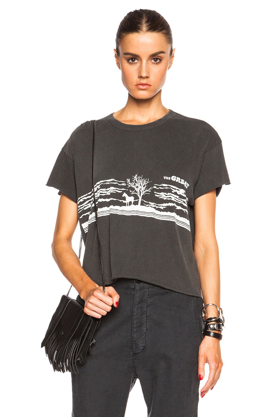 Image 1 of The Great The Old West Tee in Washed Black