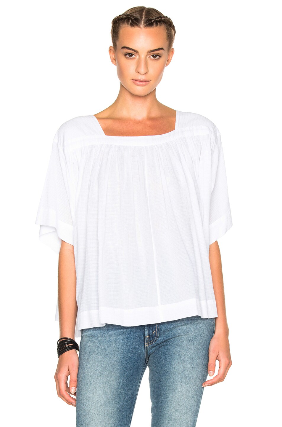 Image 1 of The Great Poet Top in Off White