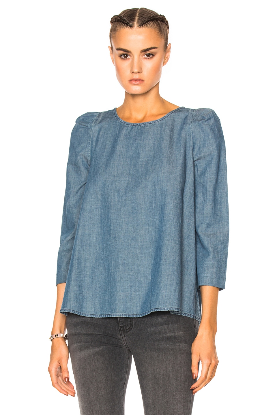 Image 1 of The Great Darling Shirt in Rafter Wash