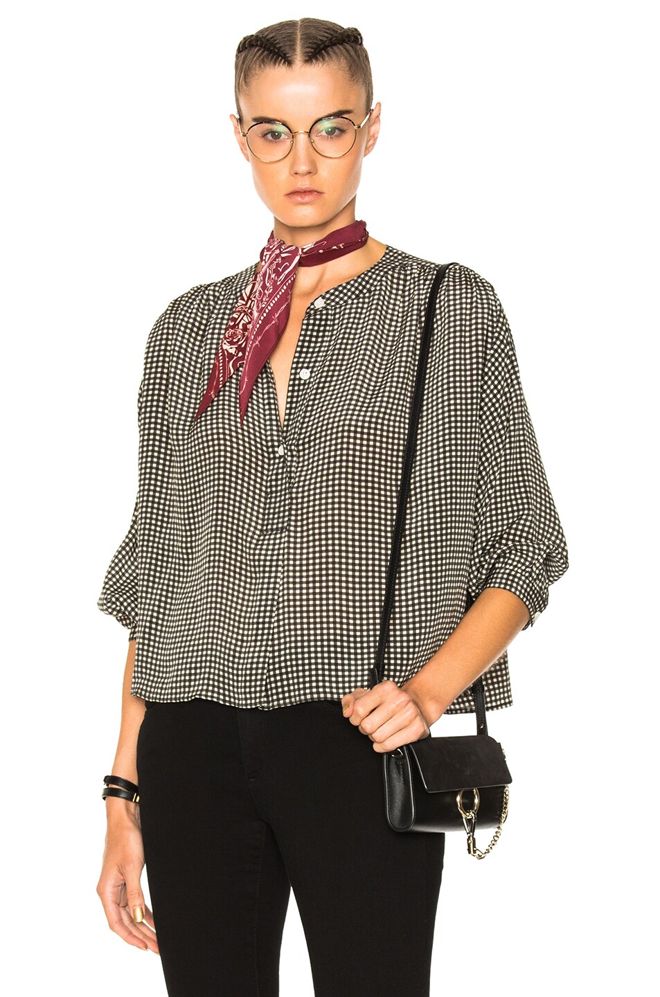 Image 1 of The Great Wayfarer Top in Academy Check