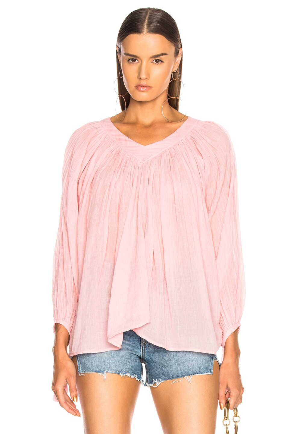 Image 1 of The Great Artist Top in Flamingo Pink