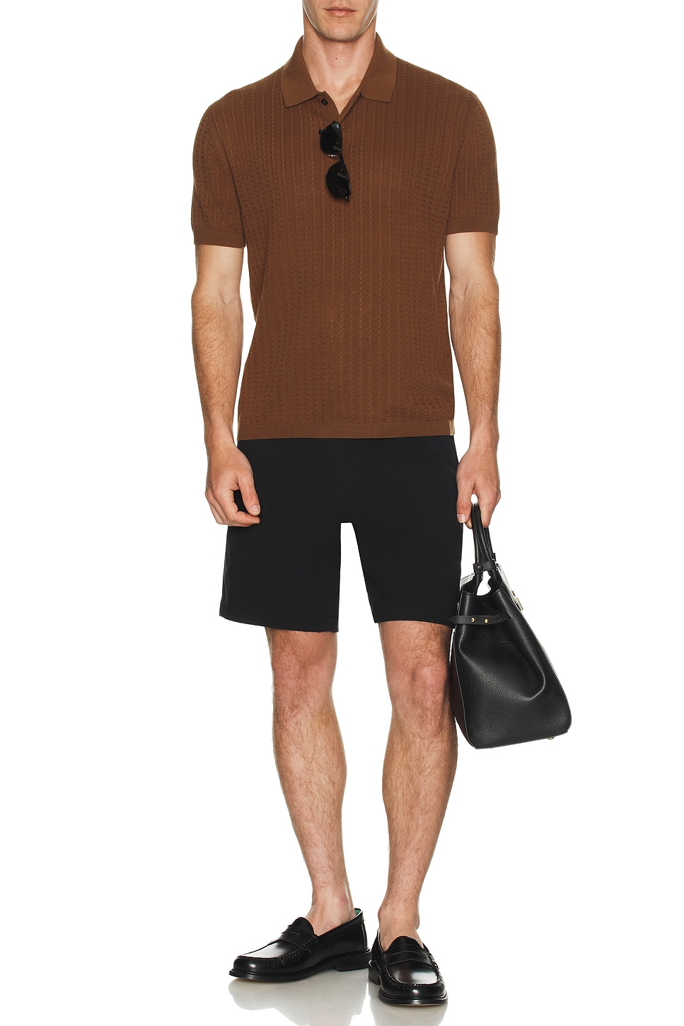 Image 1 of Theory Standard Shorts in Black