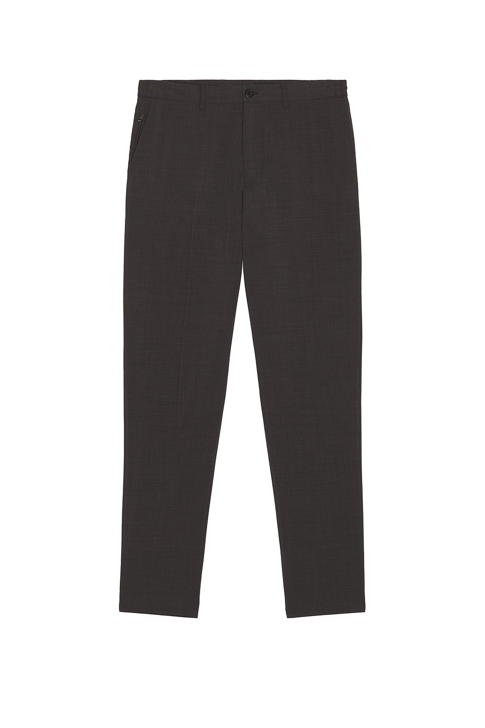 Image 1 of Theory Curtis Travel Motion Trousers in Brownwood Melange