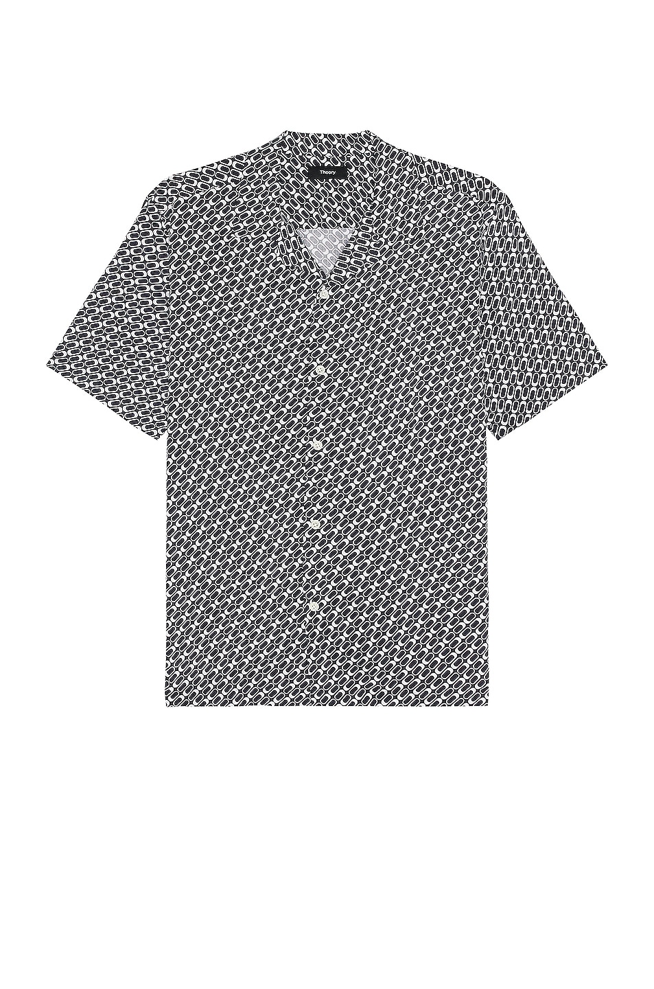 Image 1 of Theory Irving Shirt in Baltic & White