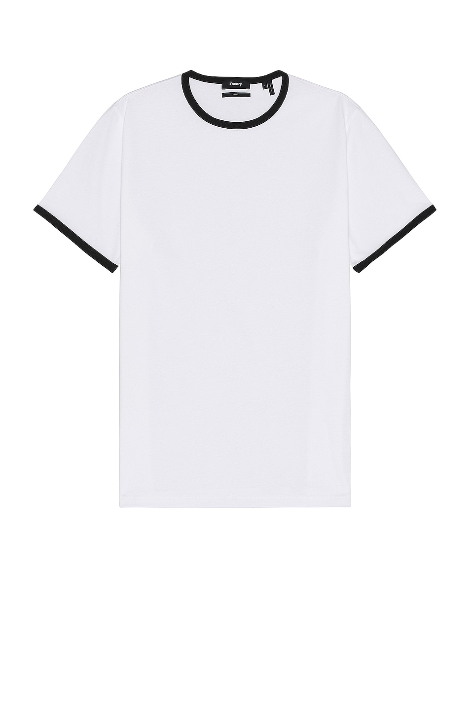 Image 1 of Theory Cilian T-shirt in White & Black