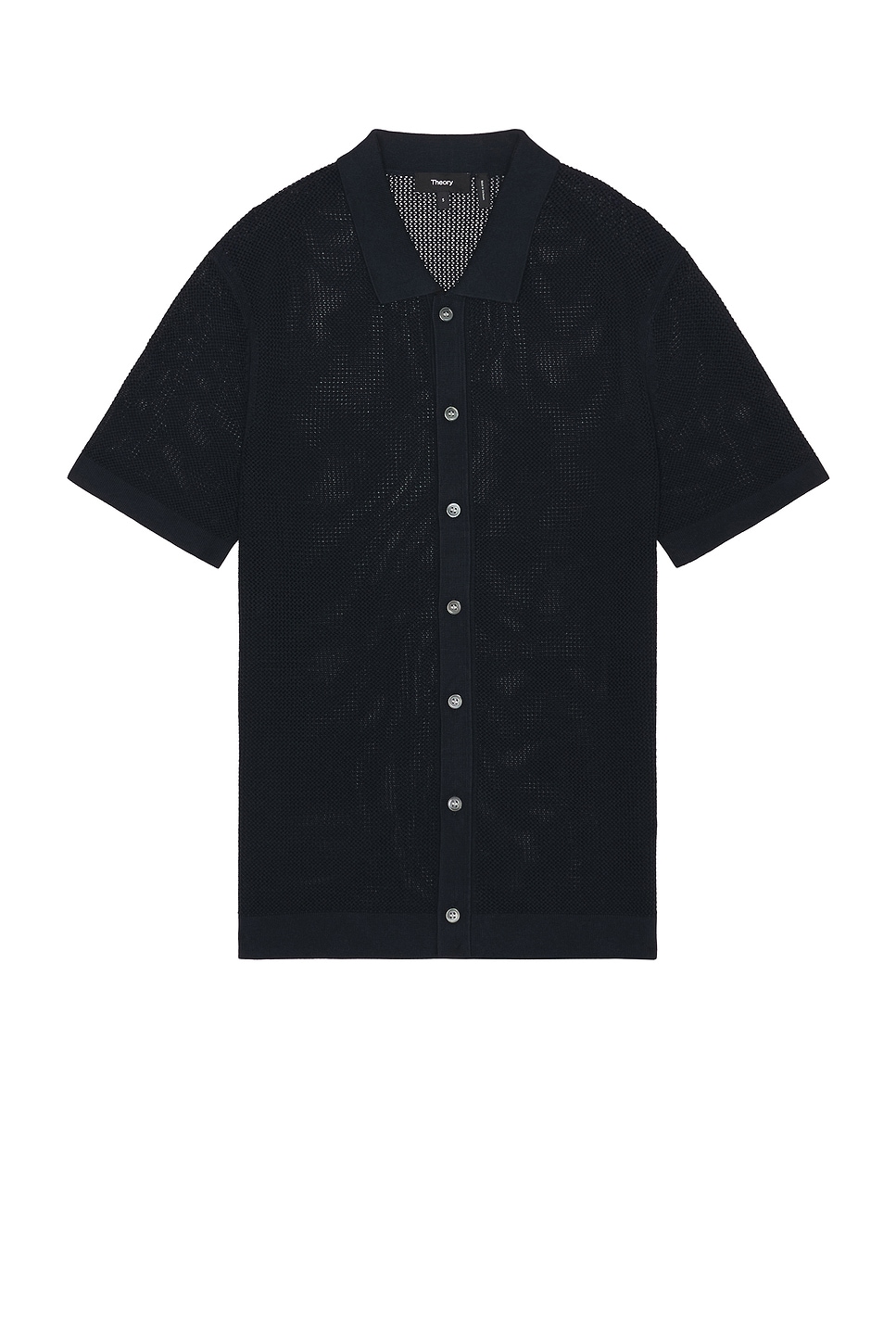 Image 1 of Theory Cairn Short Sleeve Shirt in Baltic