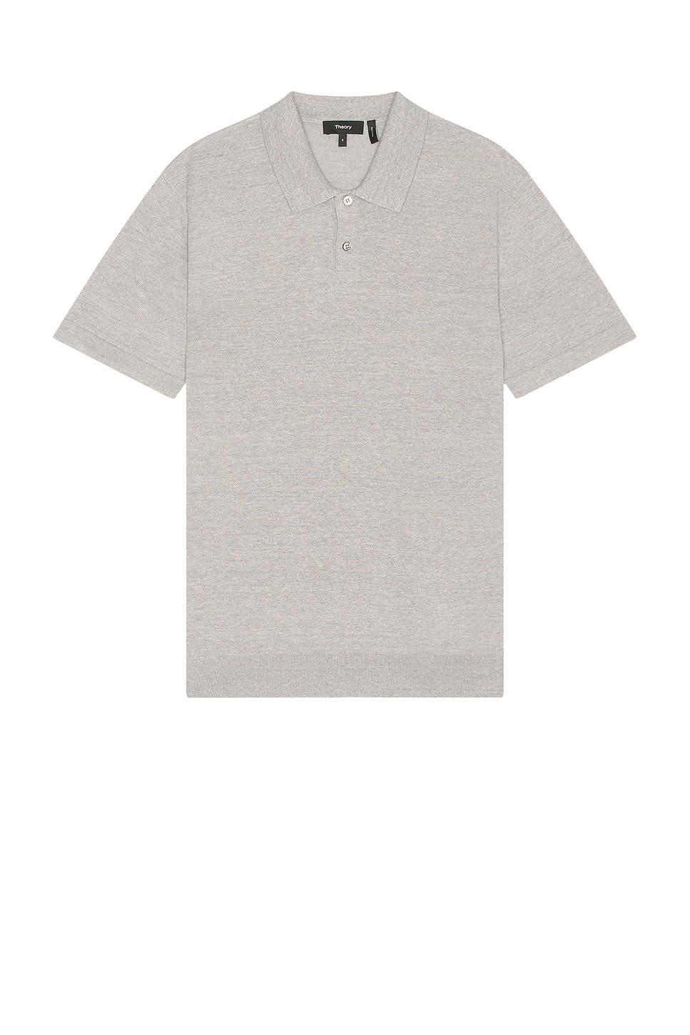Goris Short Sleeve Polo in Grey