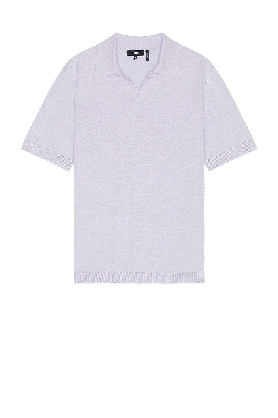 Brenan Short Sleeve Polo in Lavender