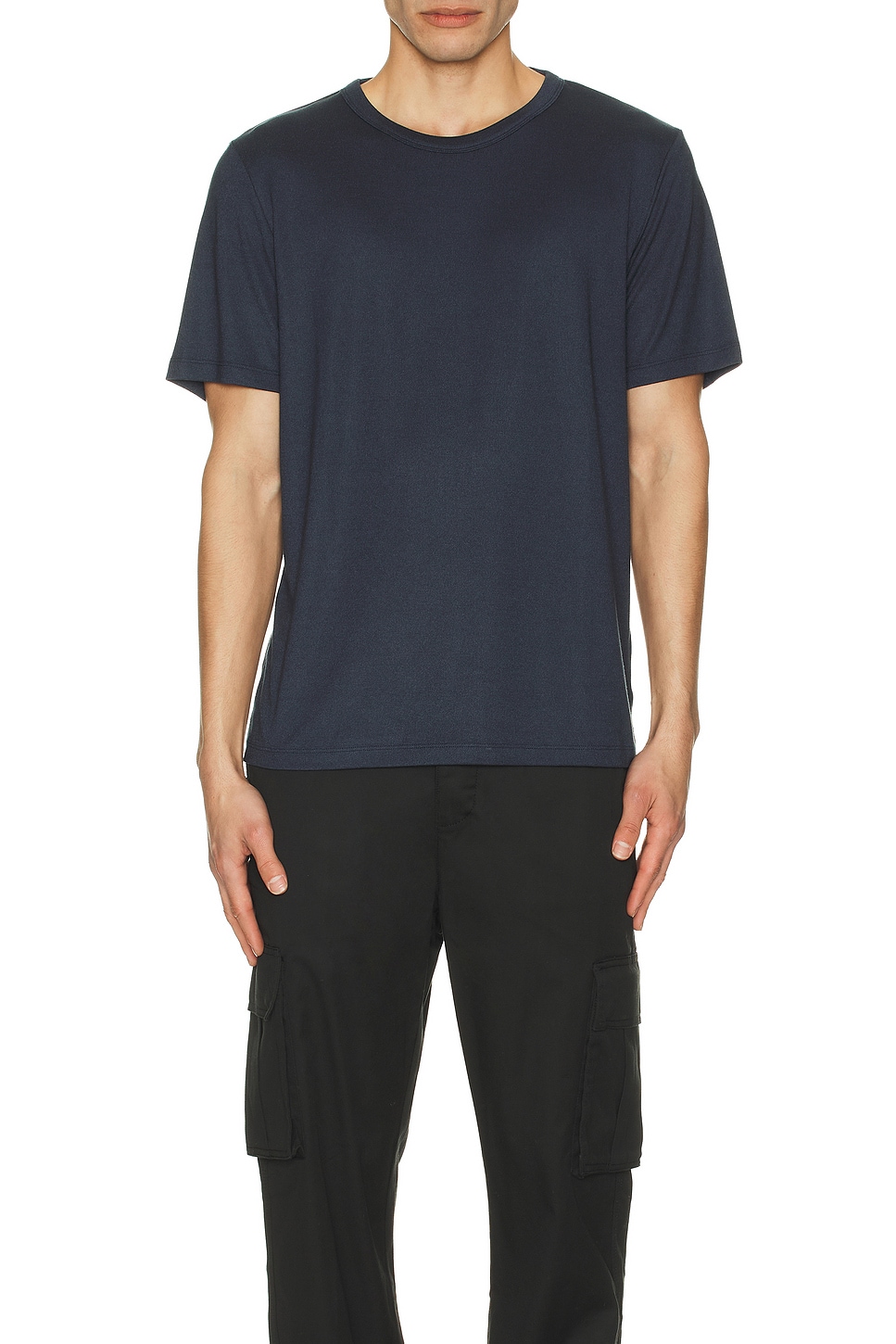 Image 1 of Theory Essential Anemon Milano Tee in Eclipse Multi