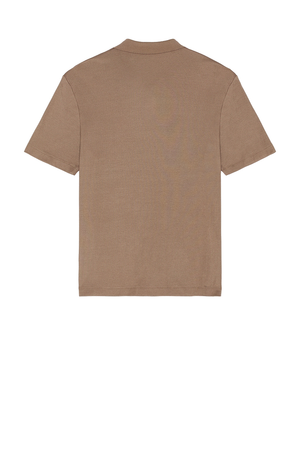 Kayser Short Sleeve Polo in Brown