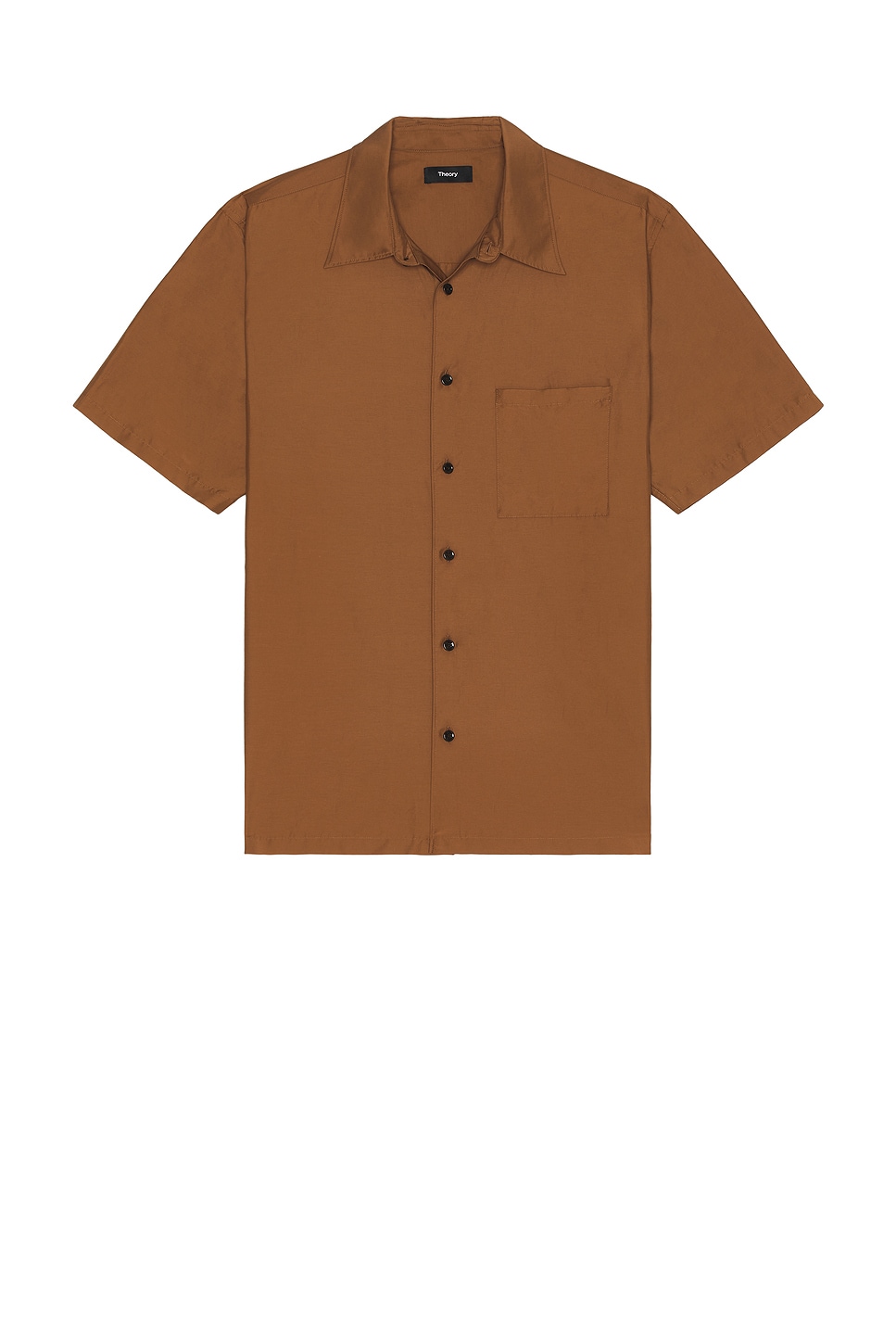 Noll Short Sleeve Shirt in Brown