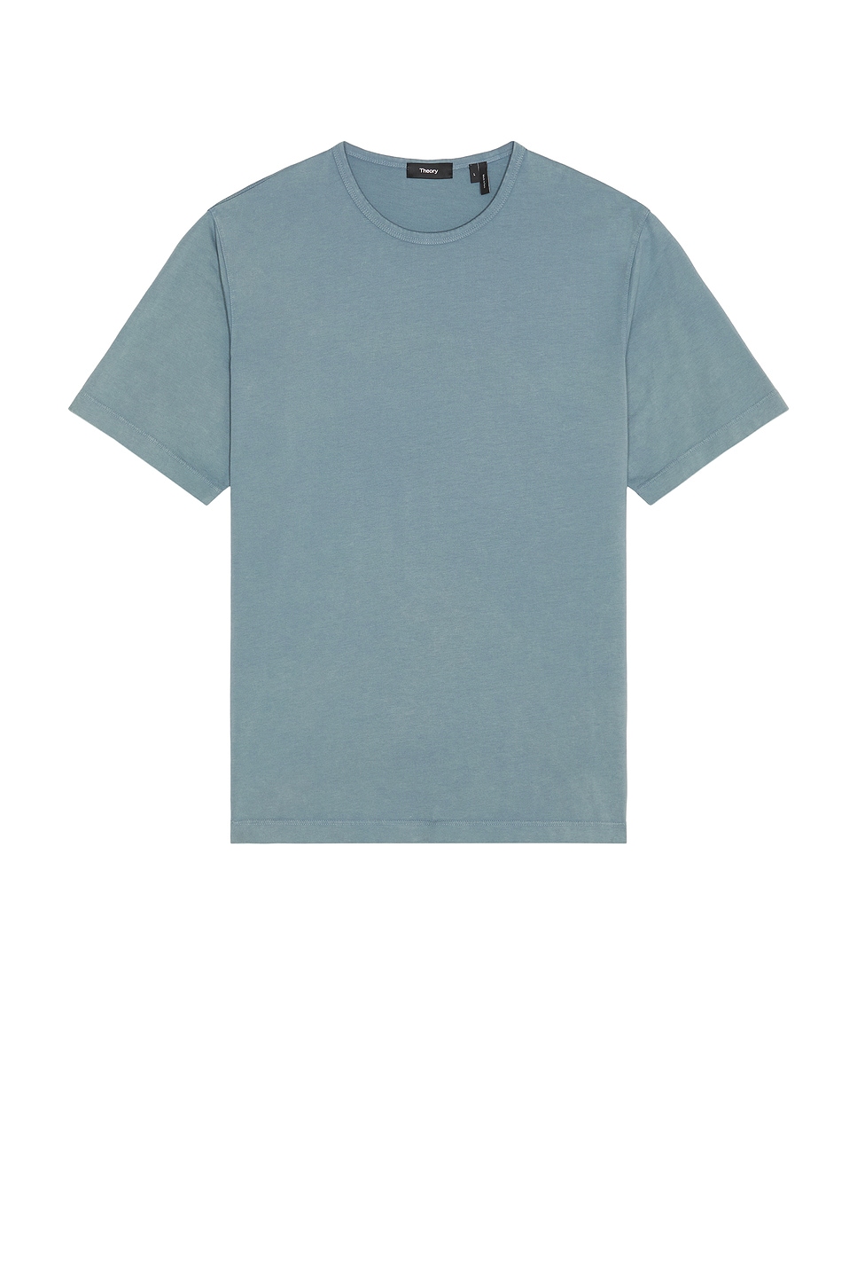 Faded Crew Neck Tee in Blue