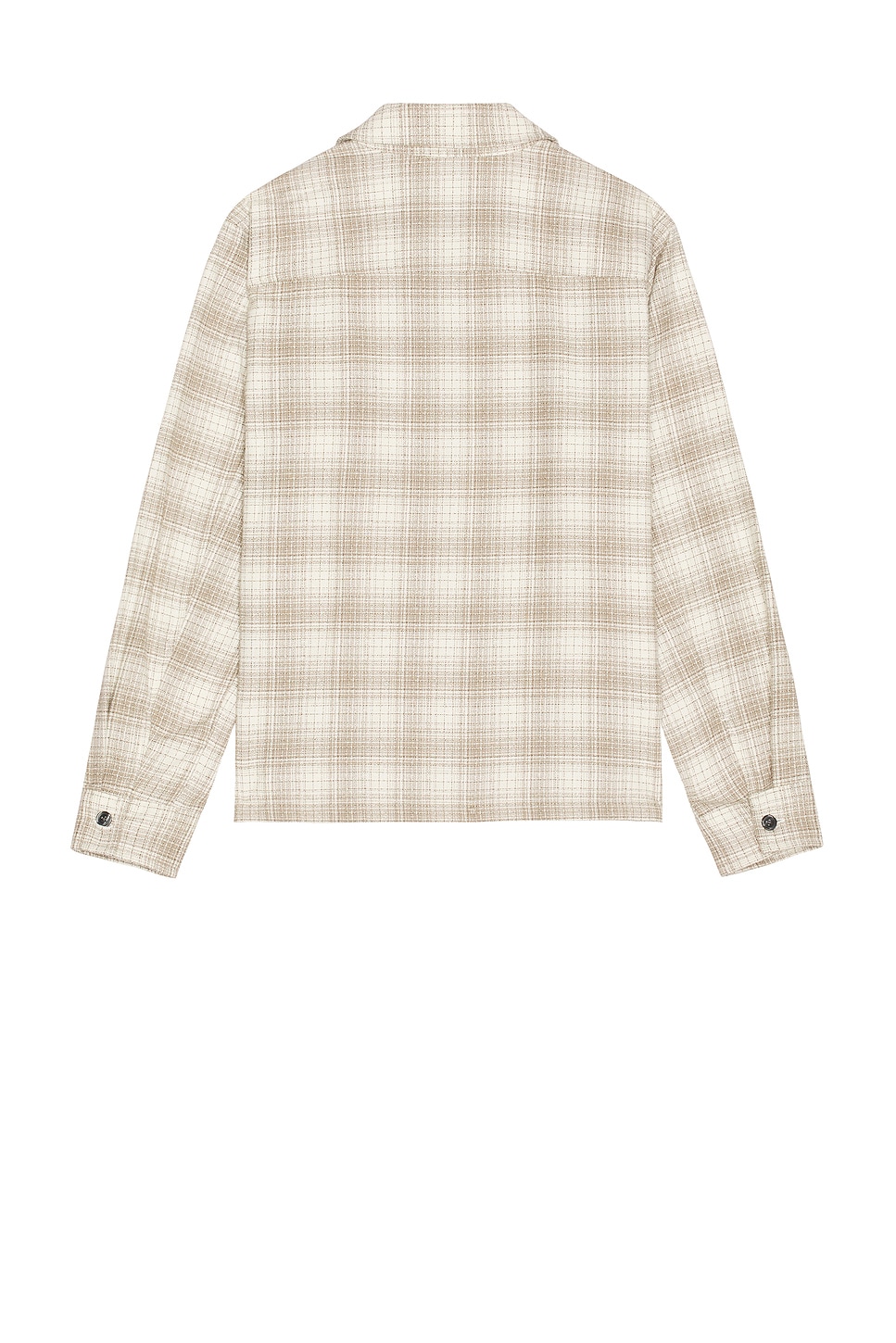 Theory Light Textured Check Shirt In Multi