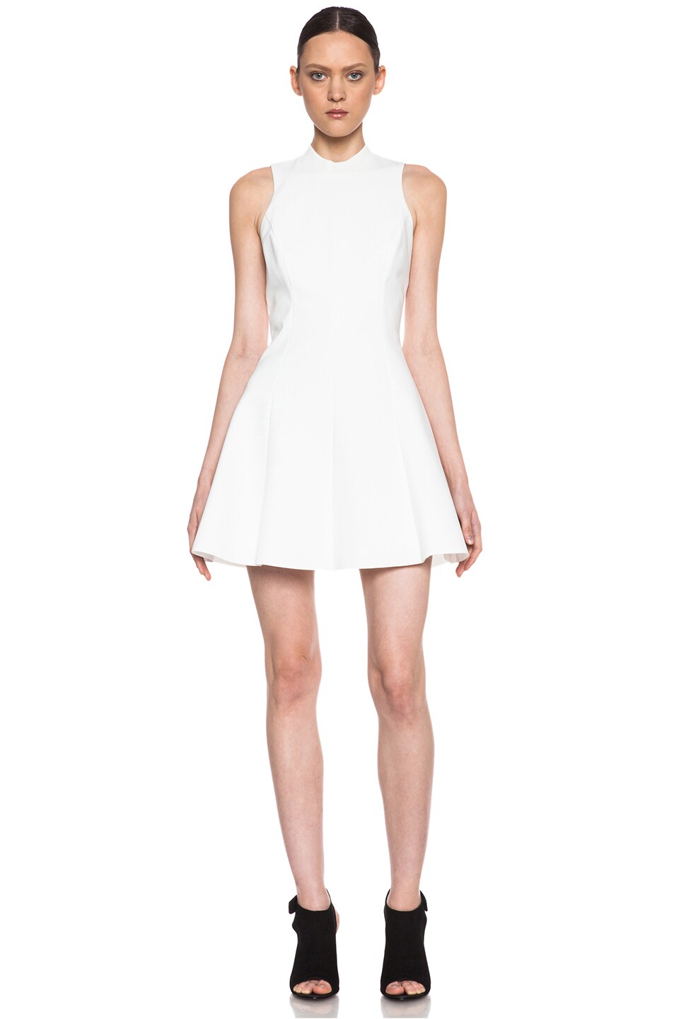 Image 1 of Theyskens' Theory Darag Poly-Blend Dress in White