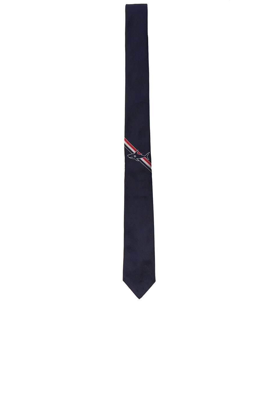 Image 1 of Thom Browne Shark Tie in Navy