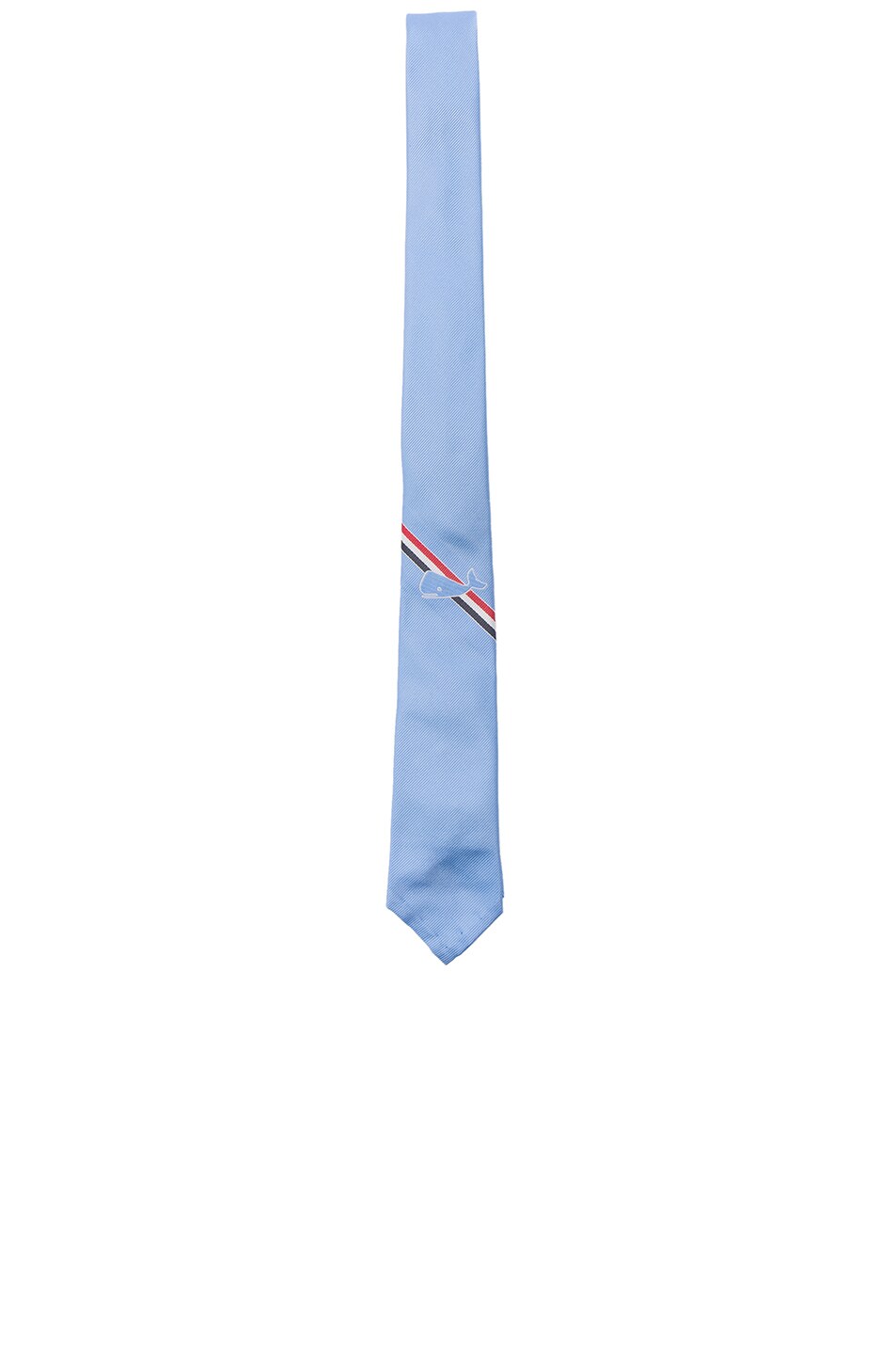Image 1 of Thom Browne Classic Whale Tie in Light Blue