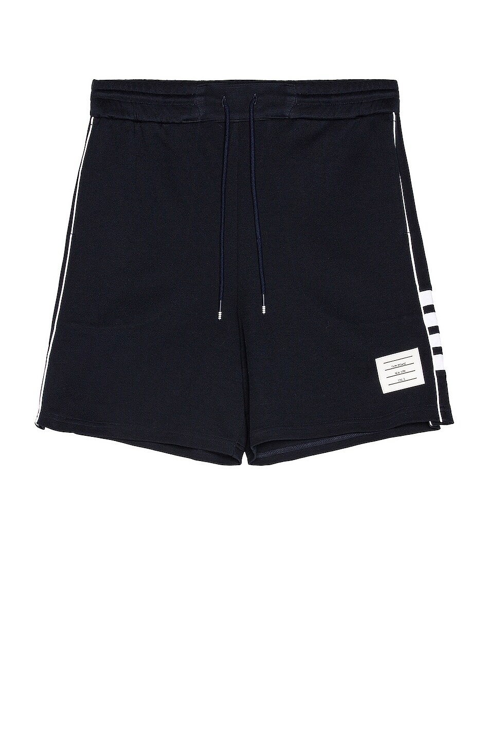 Image 1 of Thom Browne Track Shorts in Navy