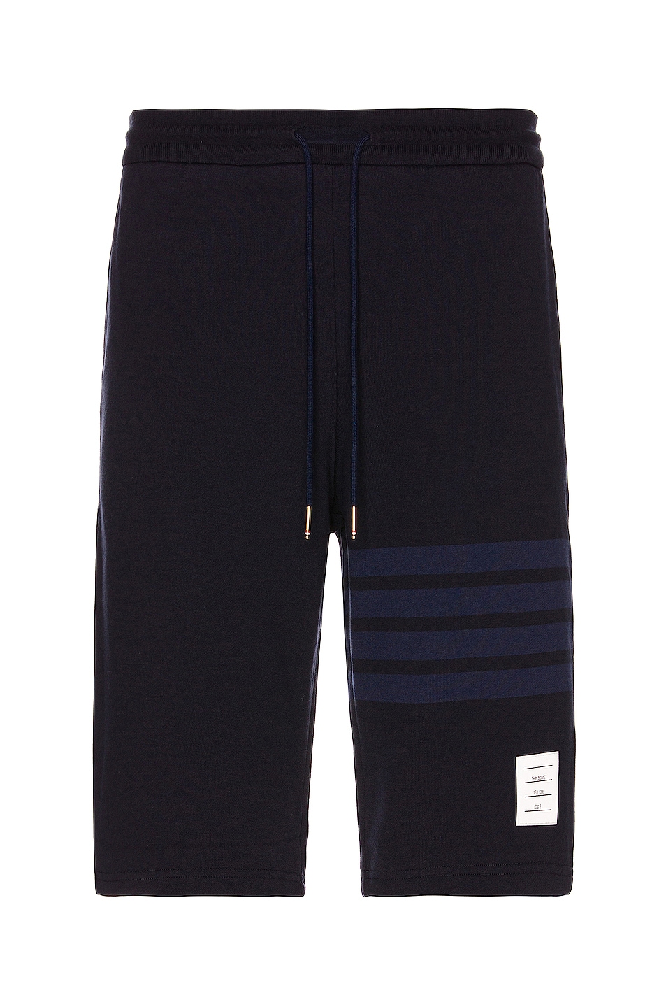 Image 1 of Thom Browne Sweat Shorts in Navy