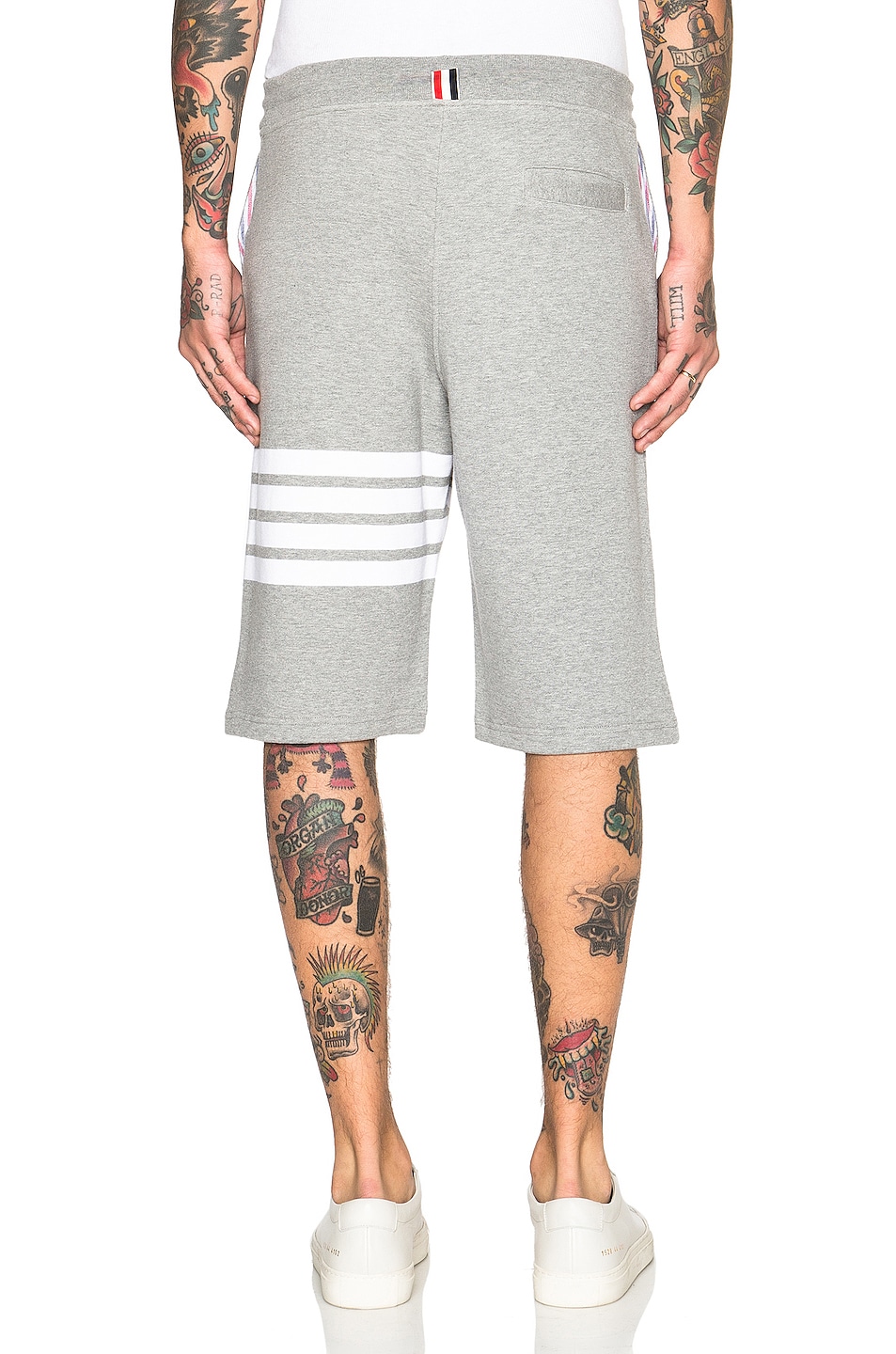 thom browne sweat shorts