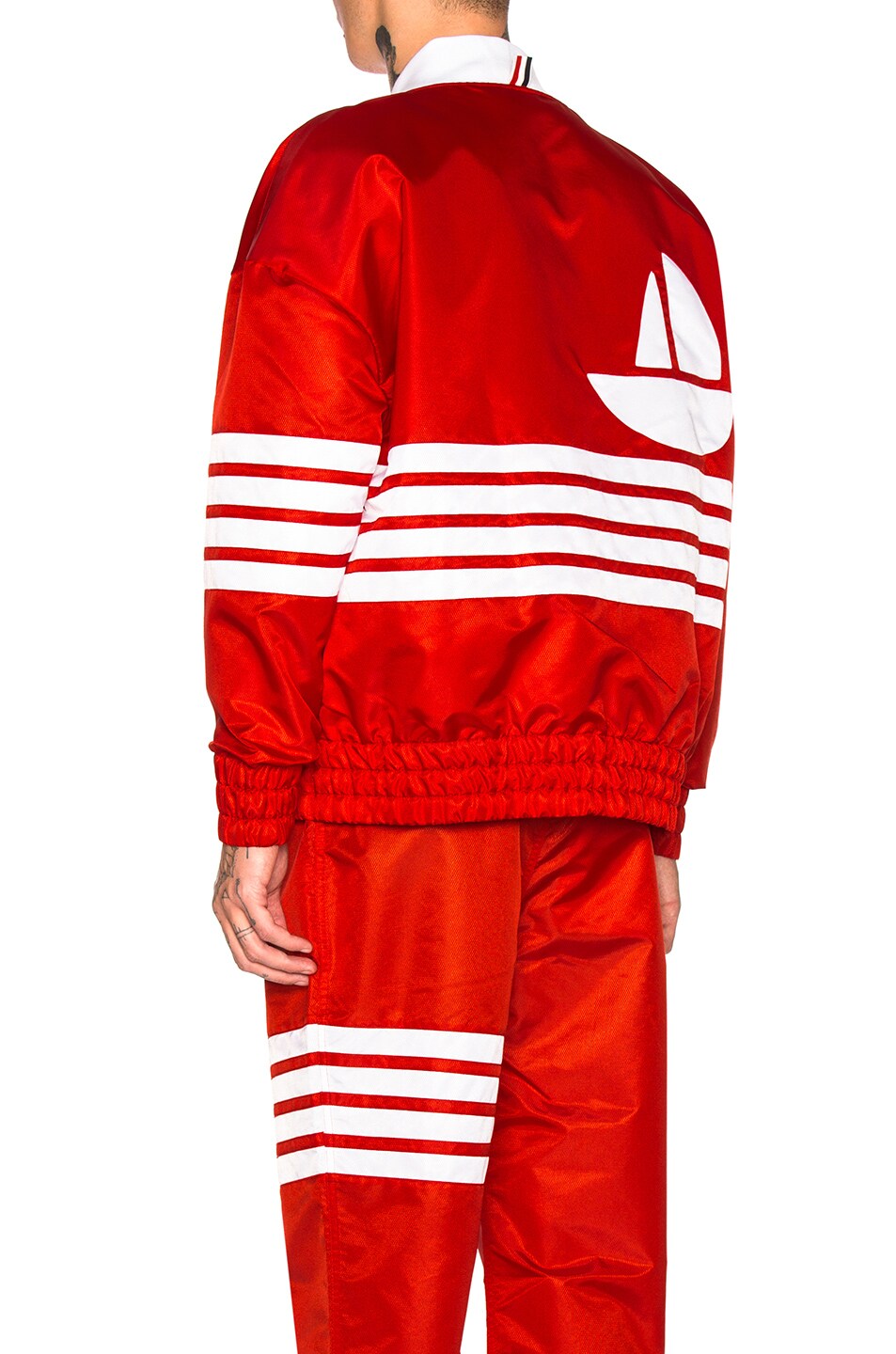 Image 1 of Thom Browne Oversized Bomber Jacket in Red