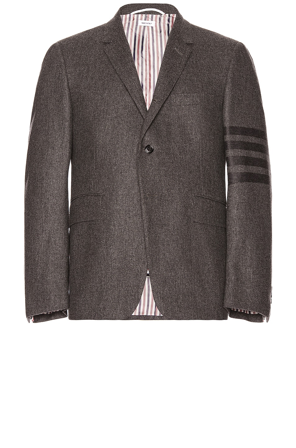Image 1 of Thom Browne Classic Sportcoat in Medium Grey