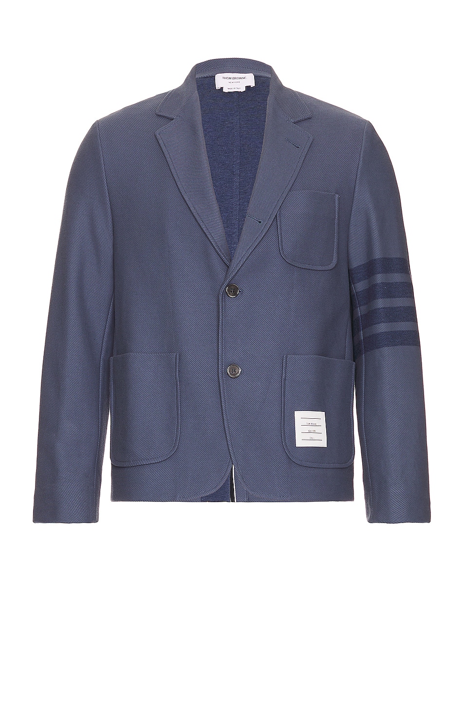 Image 1 of Thom Browne Sack Jacket in Blue