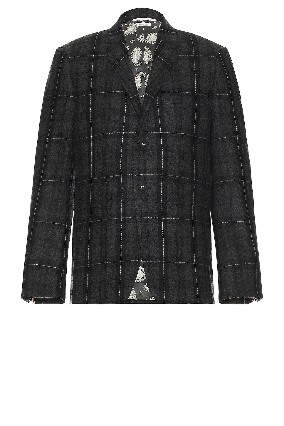 Image 1 of Thom Browne Fit 1 Sb Blazer in Charcoal