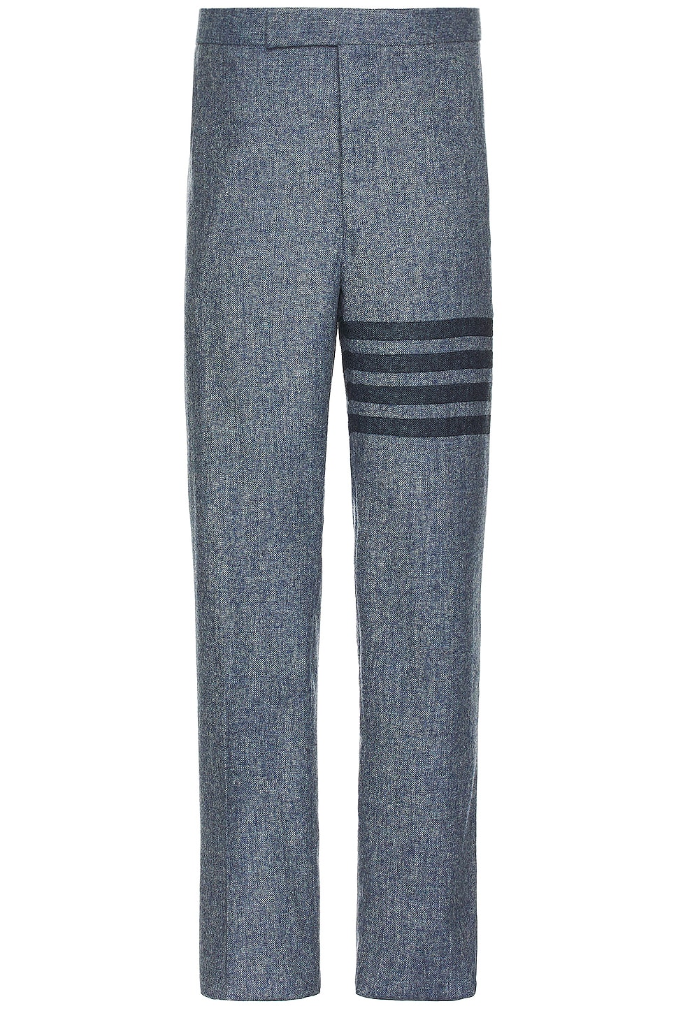 Image 1 of Thom Browne 4 Bar Low Rise Drop Crotch Backstrap Trouser in Light Blue