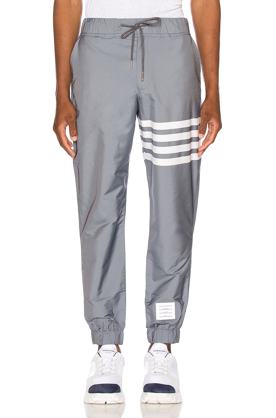 Image 1 of Thom Browne Tech Pants in Medium Grey