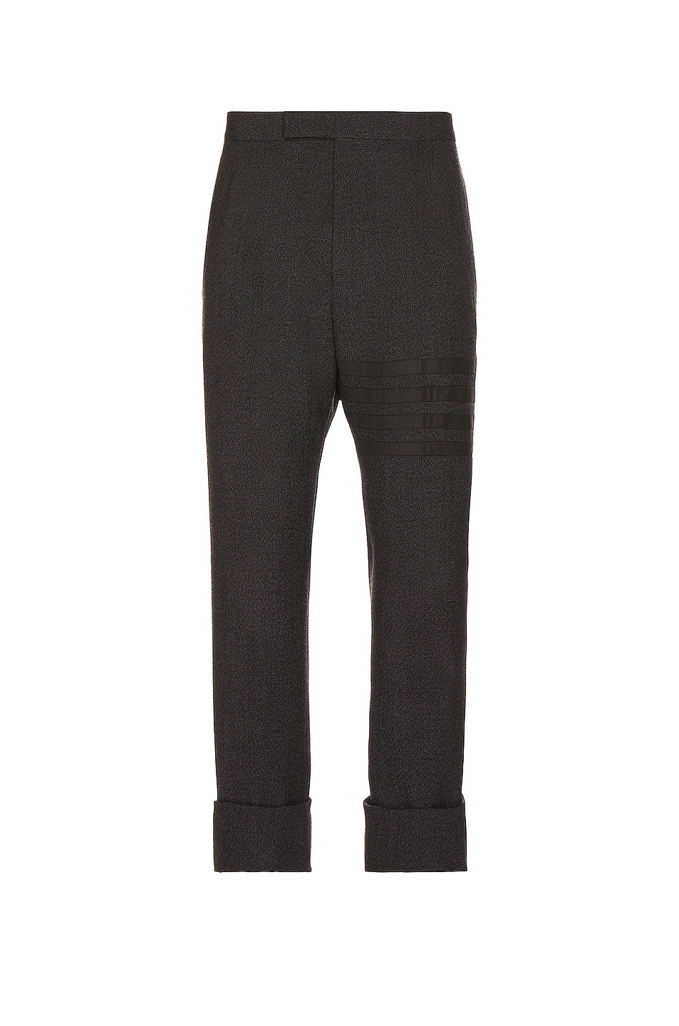 Image 1 of Thom Browne Classic Backstrap Trouser in Dark Grey