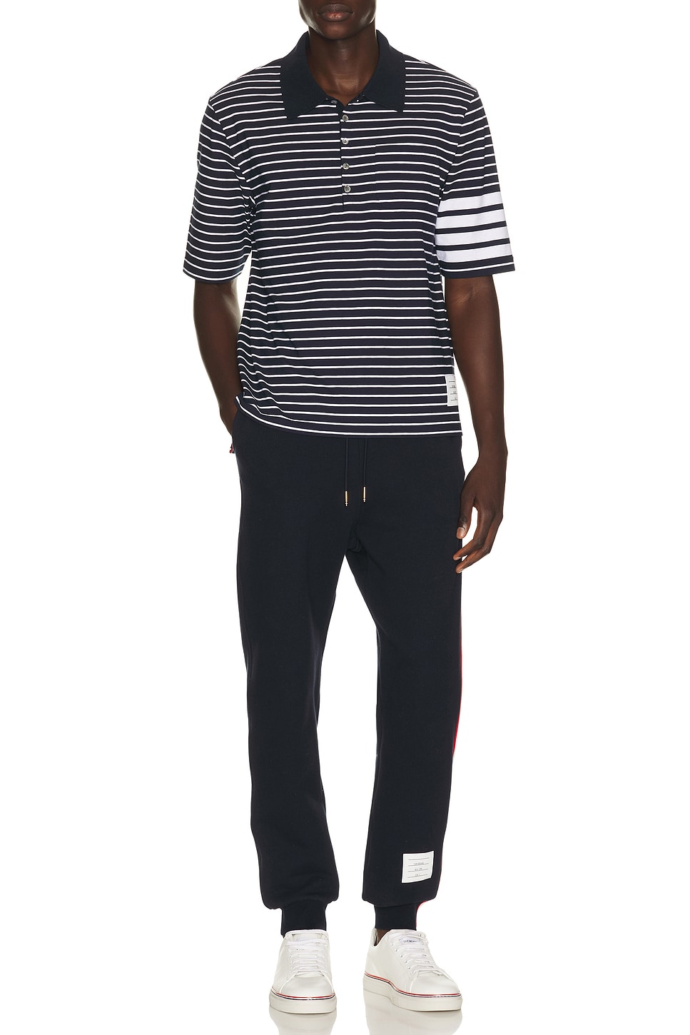 Thom Browne Short Sleeve Polo | Thumbnail 3